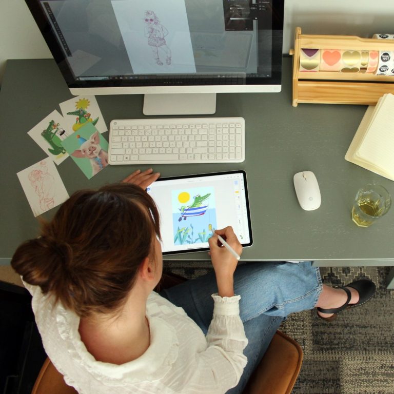 poëtische omschrijving van inspiratie vanuit het perspectief van Anouk Wagendorp